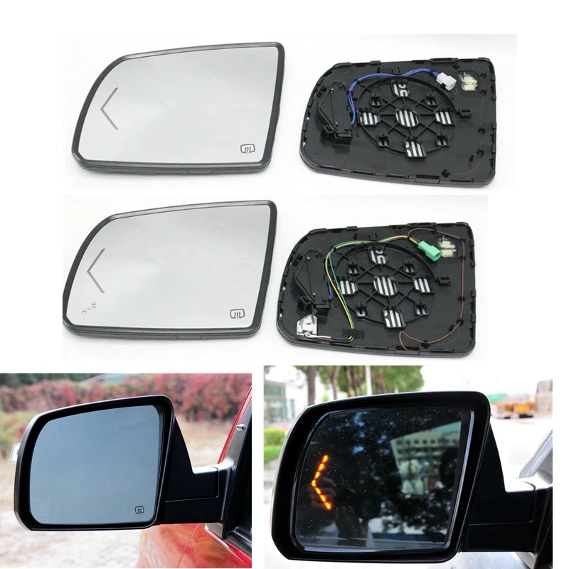

Auto Heated Rearview Mirror Glass Lens For Toyota Tundra 2014 2015 2016 2017 2018 2019 2020 Sequoia 2018-2020