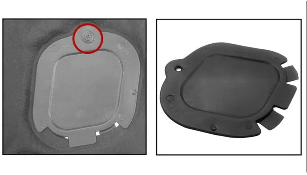 

ROCKYMAN Front Left&Right Fender Liner Plug Cover 4G0809968 for Audi 2012-2018 A6 C7