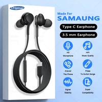 Original Wired Earphone For Samsung Galaxy S25 S24 S23 Ultra Plus Type C 3.5mm Earbud Headphones for AKG A54 A53 A52 Accessories