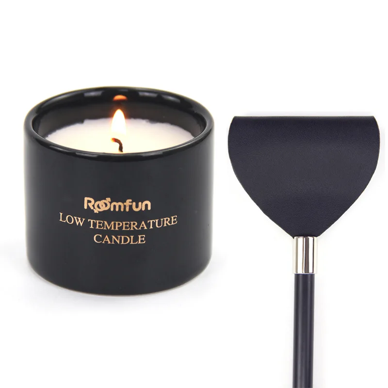 Sexy Low Temperature Candles Canned Ribbon Eye Mask Fabric Handcuffs BindingSMAdult Supplies Room Fun Light Fun