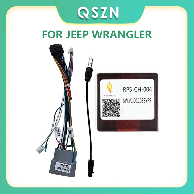 

Android car radio for hyundai sonata 8 canbus box power cable RP5-CH-004/CH-SS-04 For Jeep Wrangler High configuration