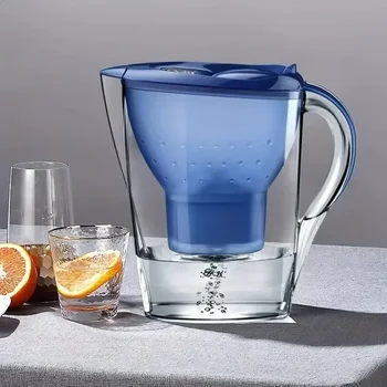 กาต้มน้ําในครัวเรือนพร้อมอุปกรณ์กรอง 3 ชิ้น,เครื่องกรองน้ําคาร์บอน 3.5 ลิตรกรองน้ําปลอดสารพิษ,กาต้มน้ําดื่มแบบพกพา 1