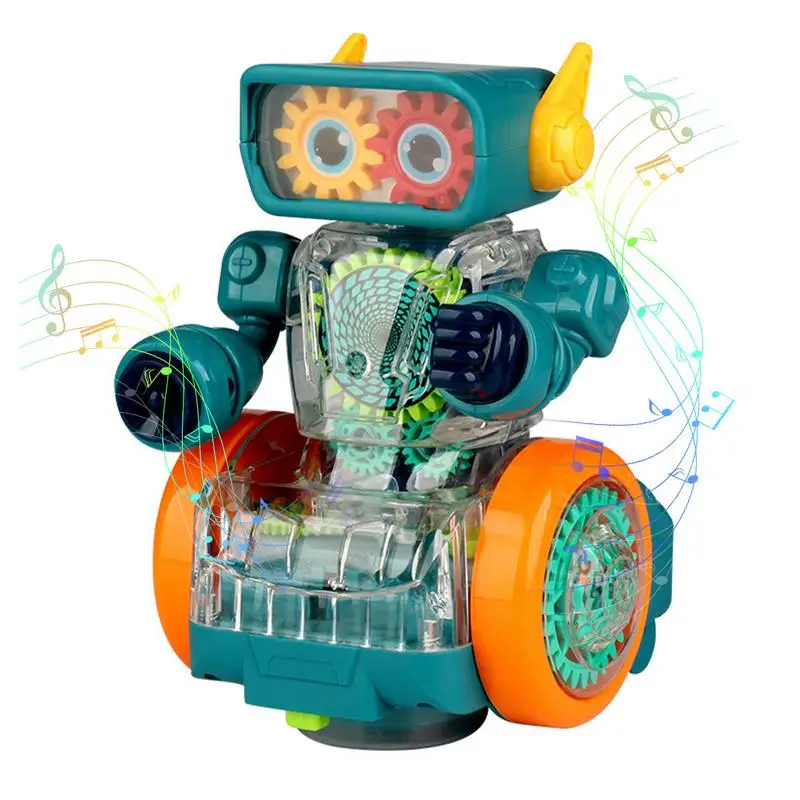 

Регулируемая ходящая Роботизированная фигурка с музыкой, Интерактивная детская игрушка, инженерные игрушки