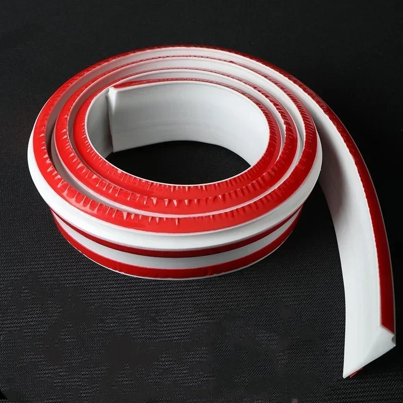 Bathroom Water Stopper Silicone Self-Adhesive Bendable Flexible Water Retaining Strip Dry And Wet Separation Blocker 50cm-350cm drain stopper shower water stopper basin drain stopper bathroom sink plug silicone drain stopper washbasin drain plug bathroom sink stopper shower water barrier silicone door seal water barrier strip