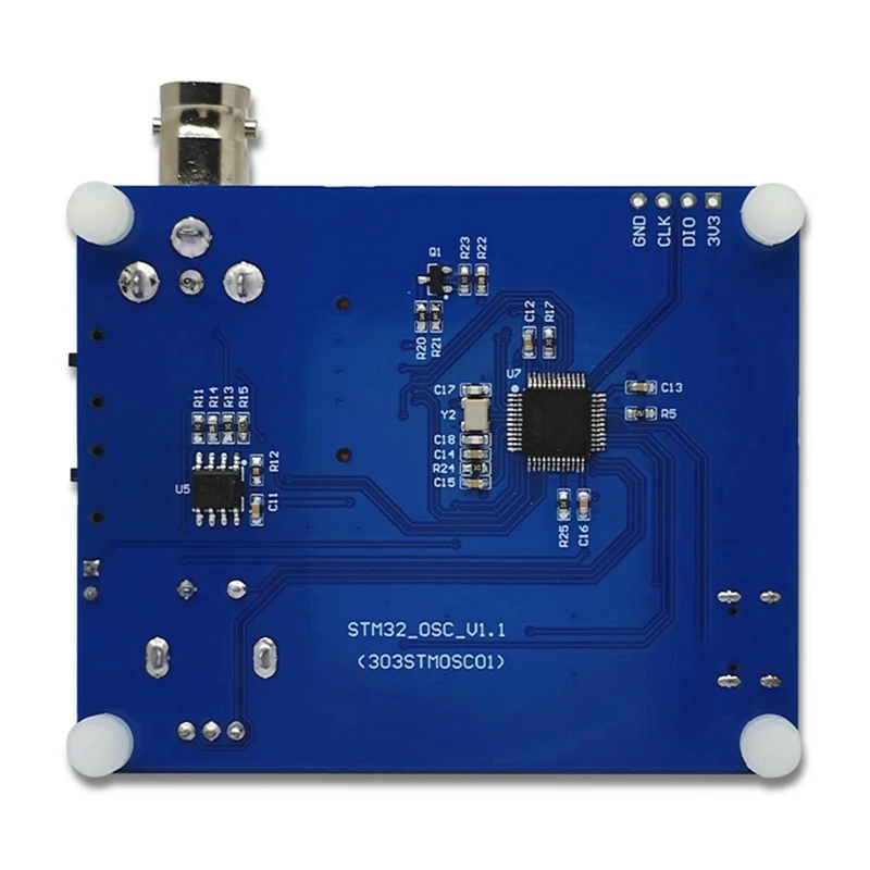 Mini Simple Oscilloscope With 1.8 Inch TFT Color Display Waveform Measurement Frequency Meter Square Wave Output digital oscilloscope color screen oscilloscope