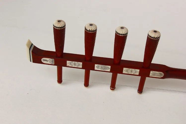 Treble Sihu rosewood bone carving Mongolian stringed instruments