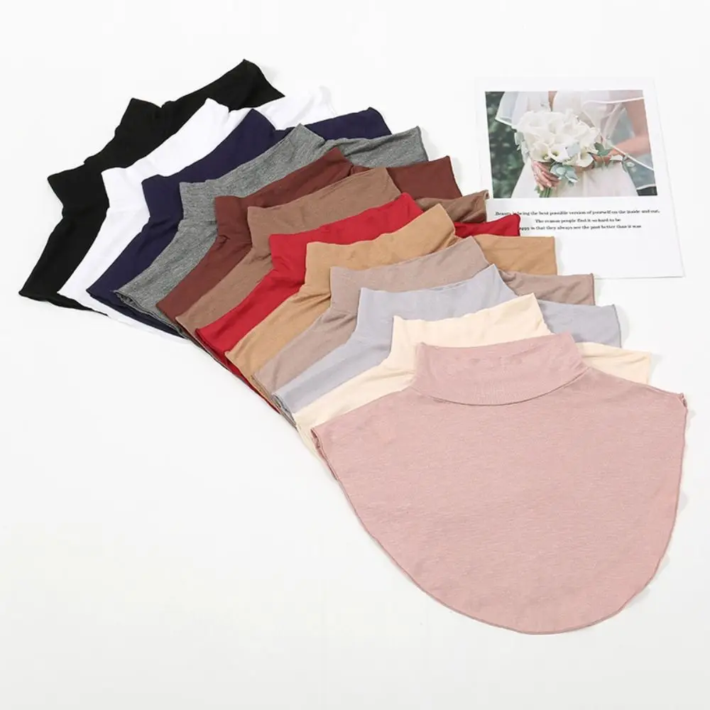 Fake Collar Detachable Collar Shawl Modal Scarf Bib Scarf Accessories Half High Collar