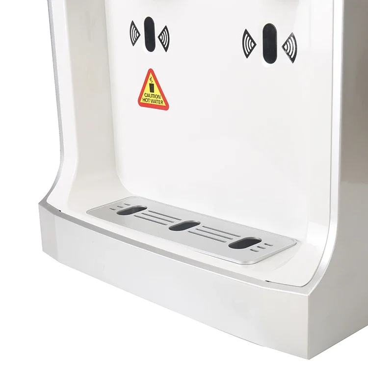 New Type Plastic Cooling Hot And Cold Countertop Portable Water Dispenser With Ice Maker 4