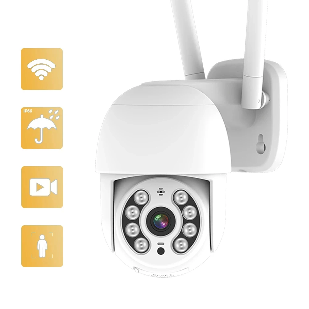 

2MP Home Security IP Camera WiFi Night Vision Speed Dome 4K CCTV Camera outdoor Mini Camara Wifi Video Surveillanc Ipcam P2P