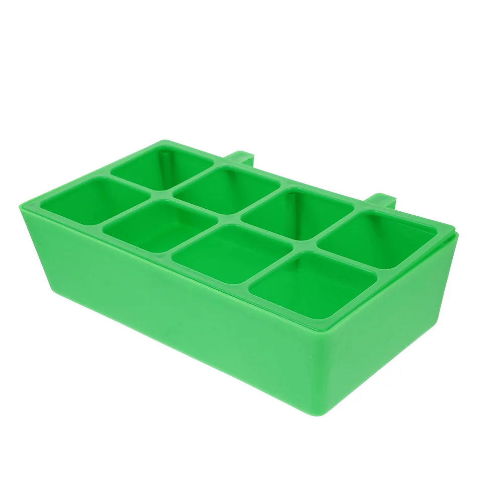 

Parrot Feeder Small Bird Practical Cage Food Container Bowls for Birdcage Accessories