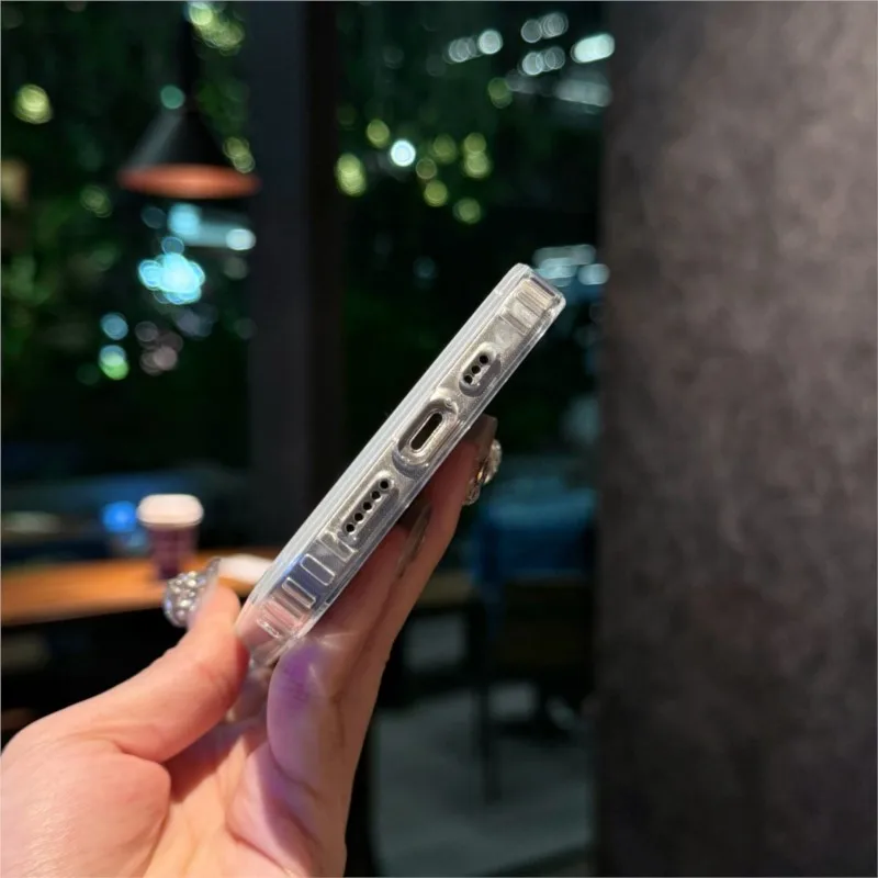 Luxury Aurora Glossy Shell Pattern Shockproof Case with Bright Laser Finish