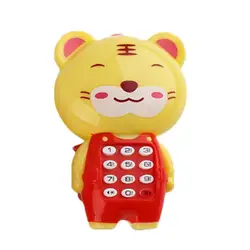 Téléphone portable, Animal de dessin animé, musique créative, jouet d'apprentissage éducatif pour enfants, cadeau 