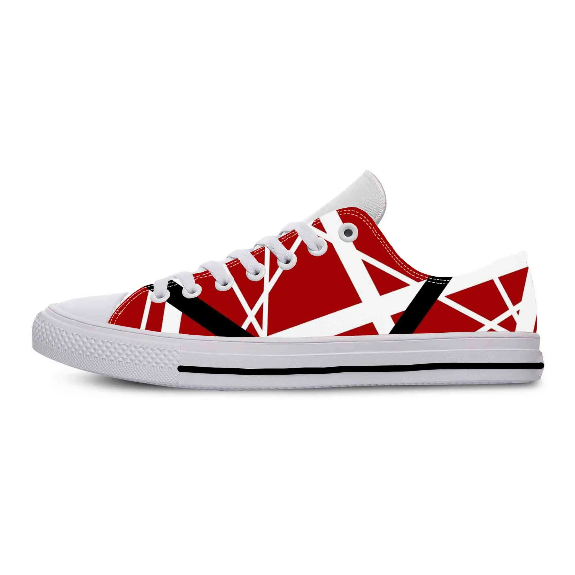 Casual Shoes EVH 5150 Stripes Guitar 3D Print for Men Women