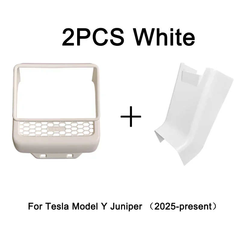 For Tesla Model Y Juniper 2025 Rear Screen Cover Protector Frame Back Air Vent T