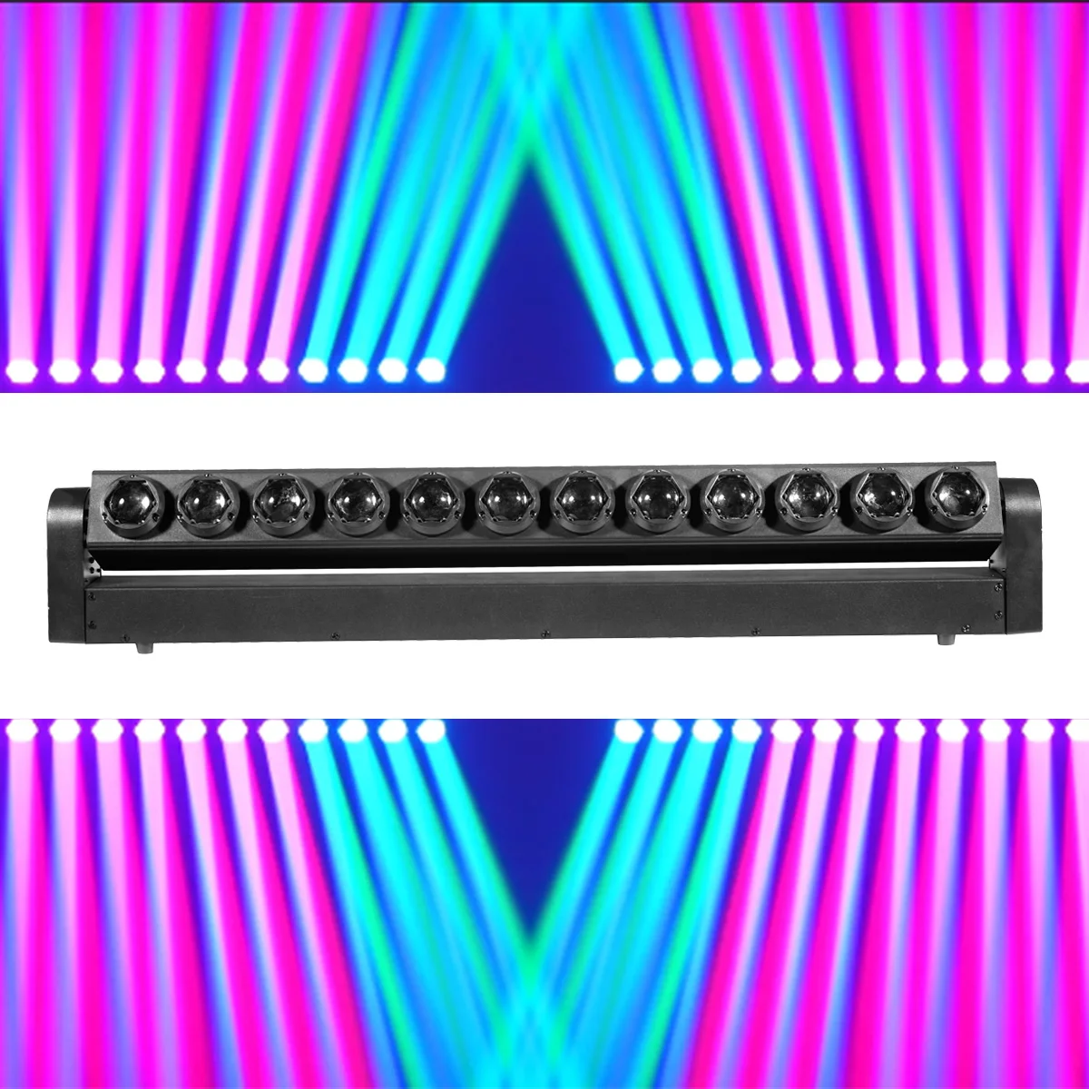 4In1 RGBW Beam Led Control Moving Head Scan Light Dmx512 Dj Mobile Lights For B