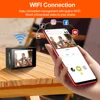 Action Camera AT-Q1 Ultra HD 4K30FPS 16.0MP Wi-Fi 2.0" Screen 170D DVR Webcam Underwater 30M Helmet Video Recording Sport Camera 4