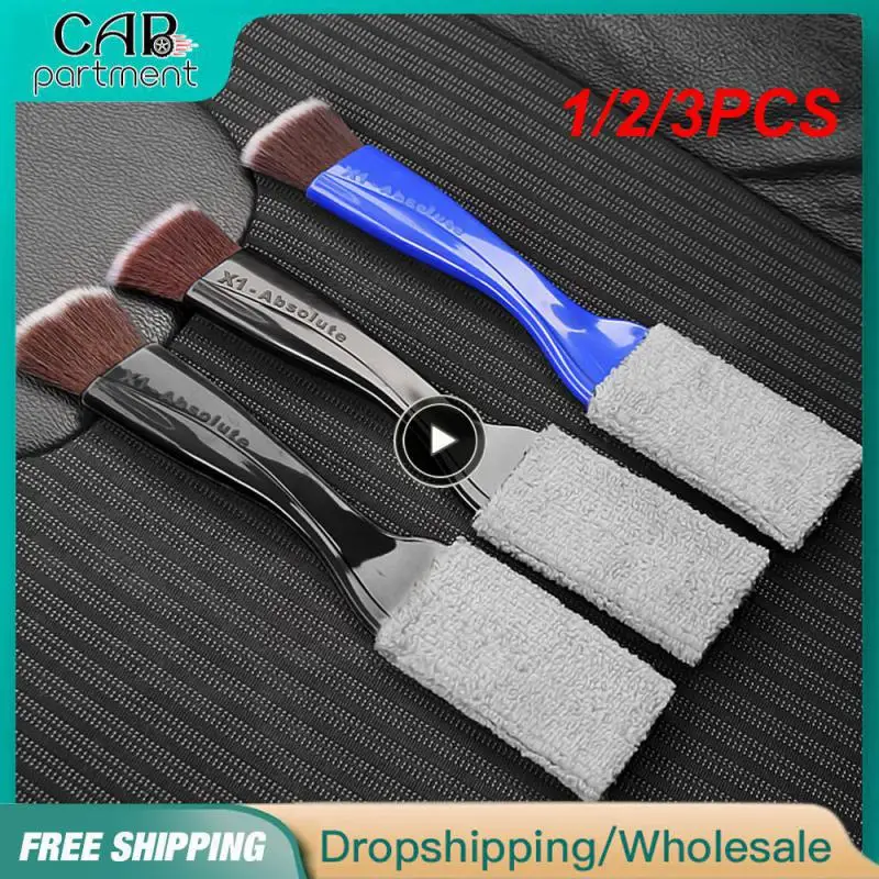 

1/2/3 шт. в 1 инструмент для чистки автомобильного кондиционера, многофункциональная щетка от пыли, автомобильные аксессуары, аналогичная мойка автомобиля
