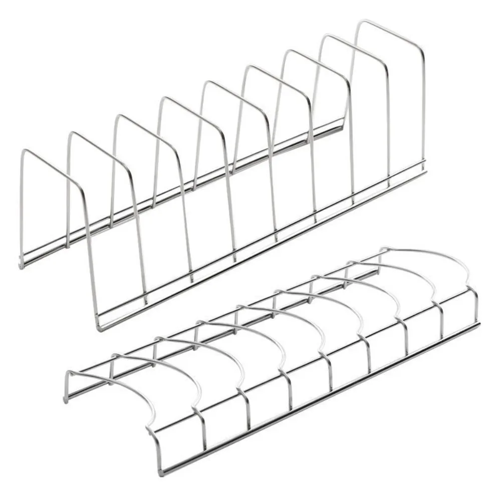 Sleek Stainless Steel Space-Saving Dish Drying Rack