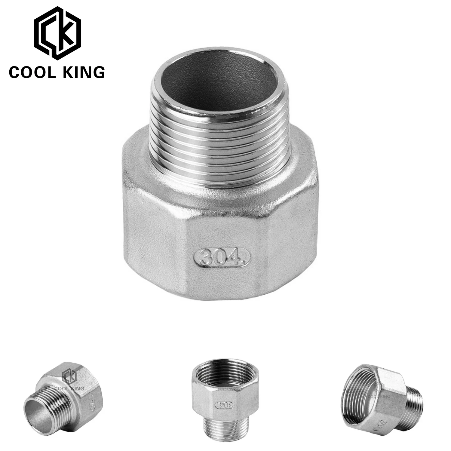 Pipe Fitting Water Pipe Fitting Hose Pipe Fitting Water Faucet Adapter Tee Adapter 1/8