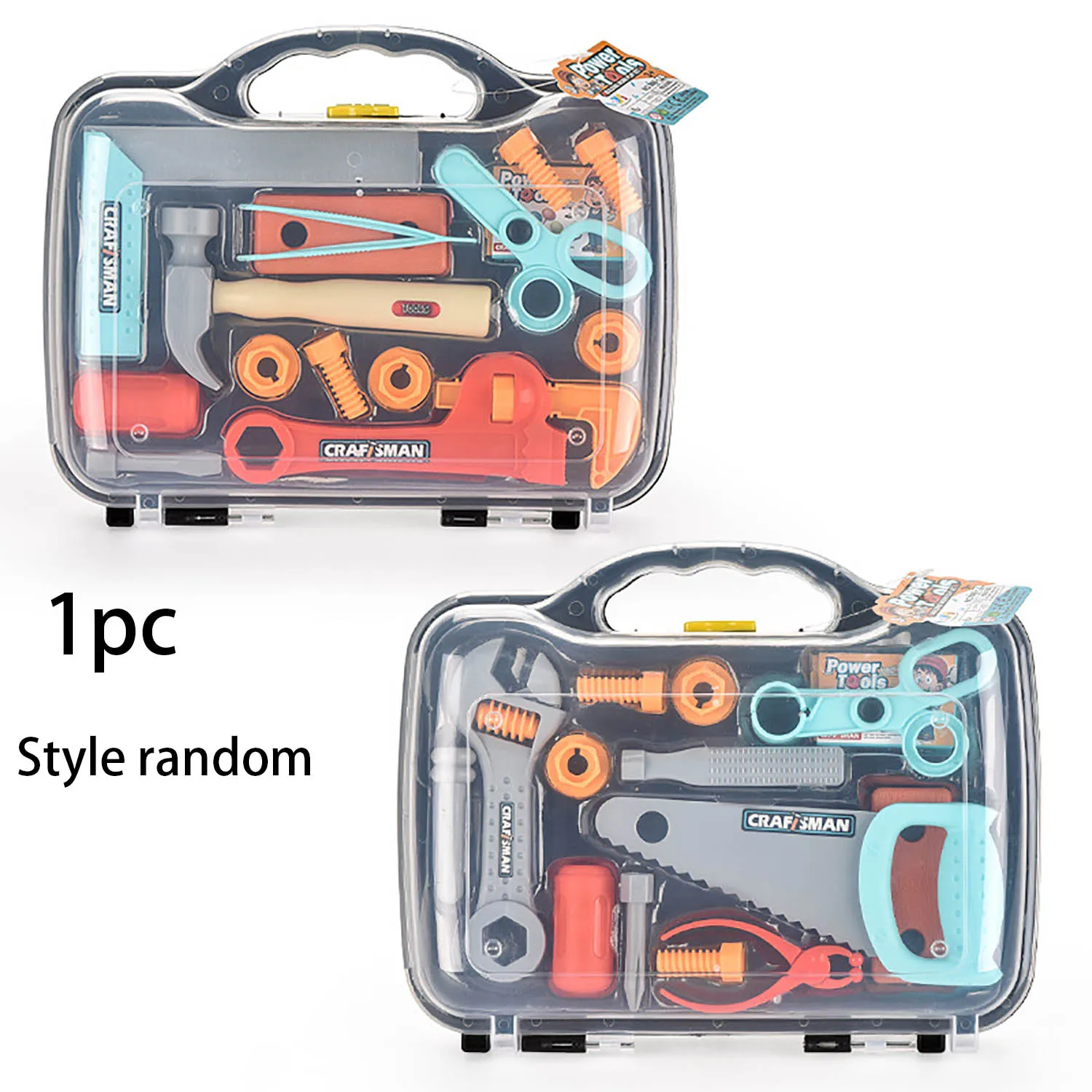 Kinder Werkzeug Koffer DIY Montage Haus Spielzeug Reparatur Werkzeug Aufbewahrungsbox