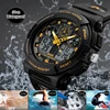 2017 New SKMEI Men Sports Watches Dual Display Digital Quartz Watch Men Waterproof Casual Outdoor Electronic Wrist Watches 4