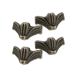 4pieces Heavy Load-bearing Furniture Foot Leg Corner Protector Impact-resistant And Retro Style