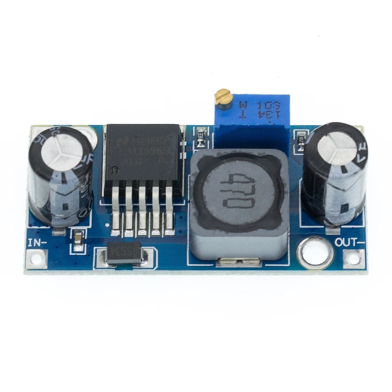 Hohe Qualität 3A Einstellbare DC-DC LM2596 LM2596S eingang 4V-35V Ausgang 1,23 V-30V dc-dc Schritt-unten Netzteil Regler modul – Detail 4