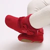 Baby Girl Cute Bow Comfortable Boots 1-18 Months Soft Bottom Velvet Indoor Walking Boots Autumn/Winter 6