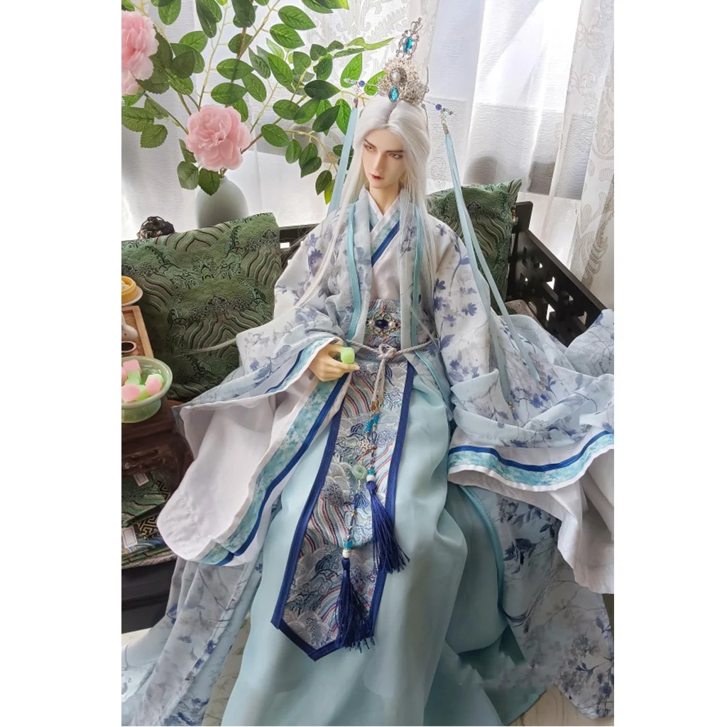 

1/4 1/3 Ancient Costume BJD Clothes Hanfu Dress Samurai Outfit For BJD/SD MSD SD13 POPO68 SSDF ID75 Uncle Doll Accessories C2254