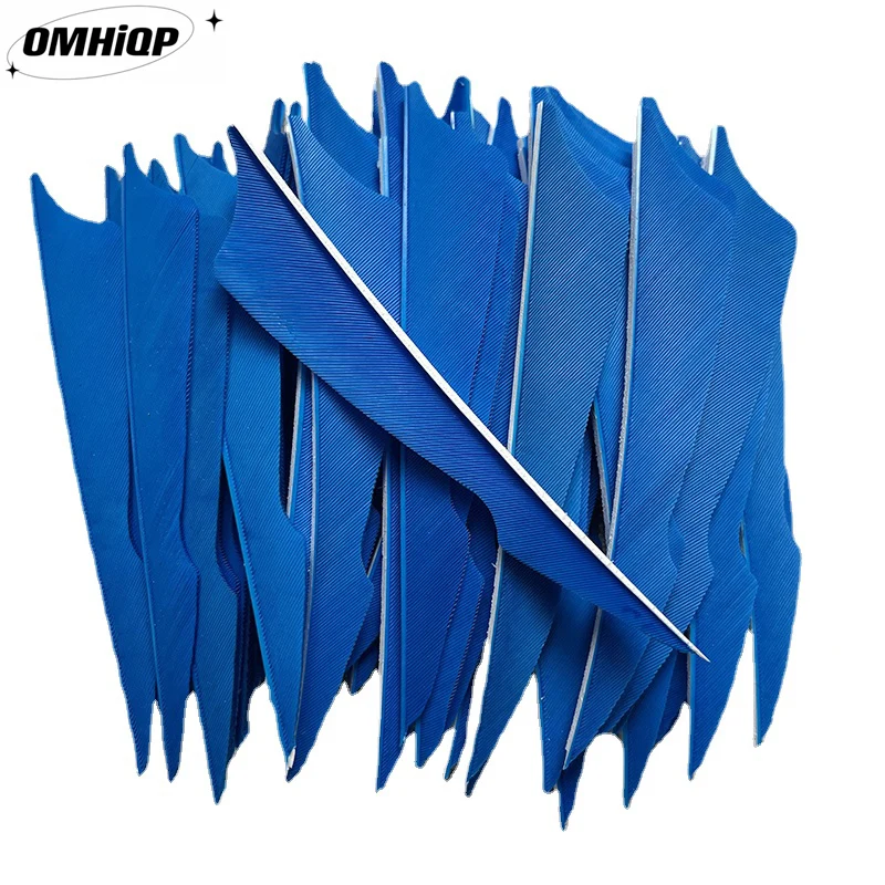 PATIKIL Plumes De Coupe En Bouclier, 20 Paquets 4 Pouces Empennage De Fl Che D 039 Archery Plume De Dinde Aile K 976943