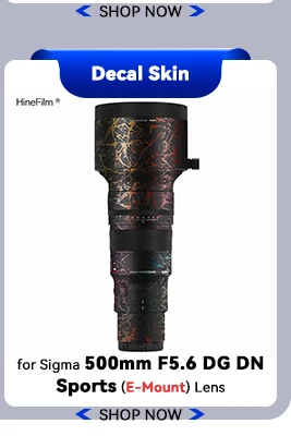 SEL100400GM / 100-400GM Objektiv Aufkleber Skins 100400 Objektiv Wrap Abdeckung für Sony FE 100-400mm f/4,5-5,6 GM OSS Objektiv Premium Aufkleber – Detail 6