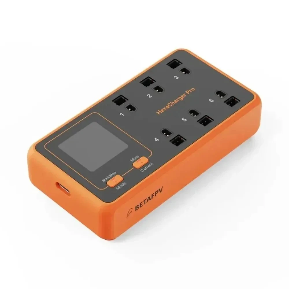 Chargeur HexaCharger Pro 1S 6 ports BT2.0/PH2.0 78W PD 3.0 pour drones FPV Whoop