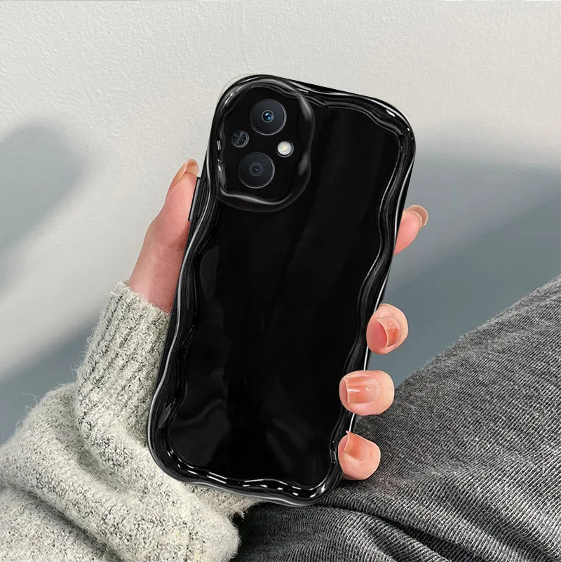 Clear TPU Wave Soft Phone Case Cover