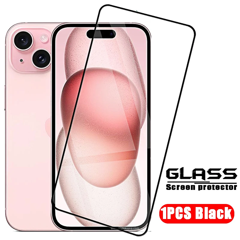 Premium Tempered Glass Screen Protector Case - 4-Pack Set