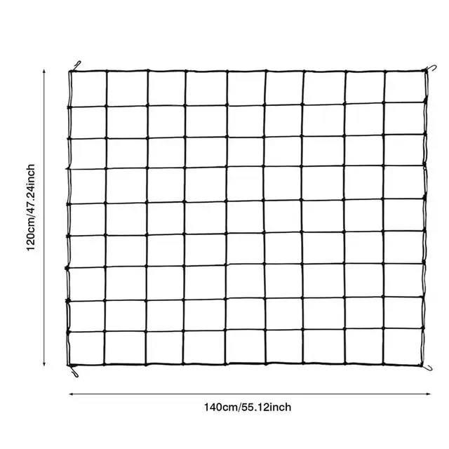 Kerti Kerítés Hálónövekedés Sátrák Babrácsos Rugalmas Növényi Mászóháló Horgok Otthoni Gyümölcsök Zöldségek Ültetési Háló Növekedés - Image 6