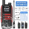 Baofeng UV16M V2 15W Walkie Talkie Frequency replication Six Band With Type-C Cable Upgraded UV9R UV16 Plus AM FM Two Way Radios 1