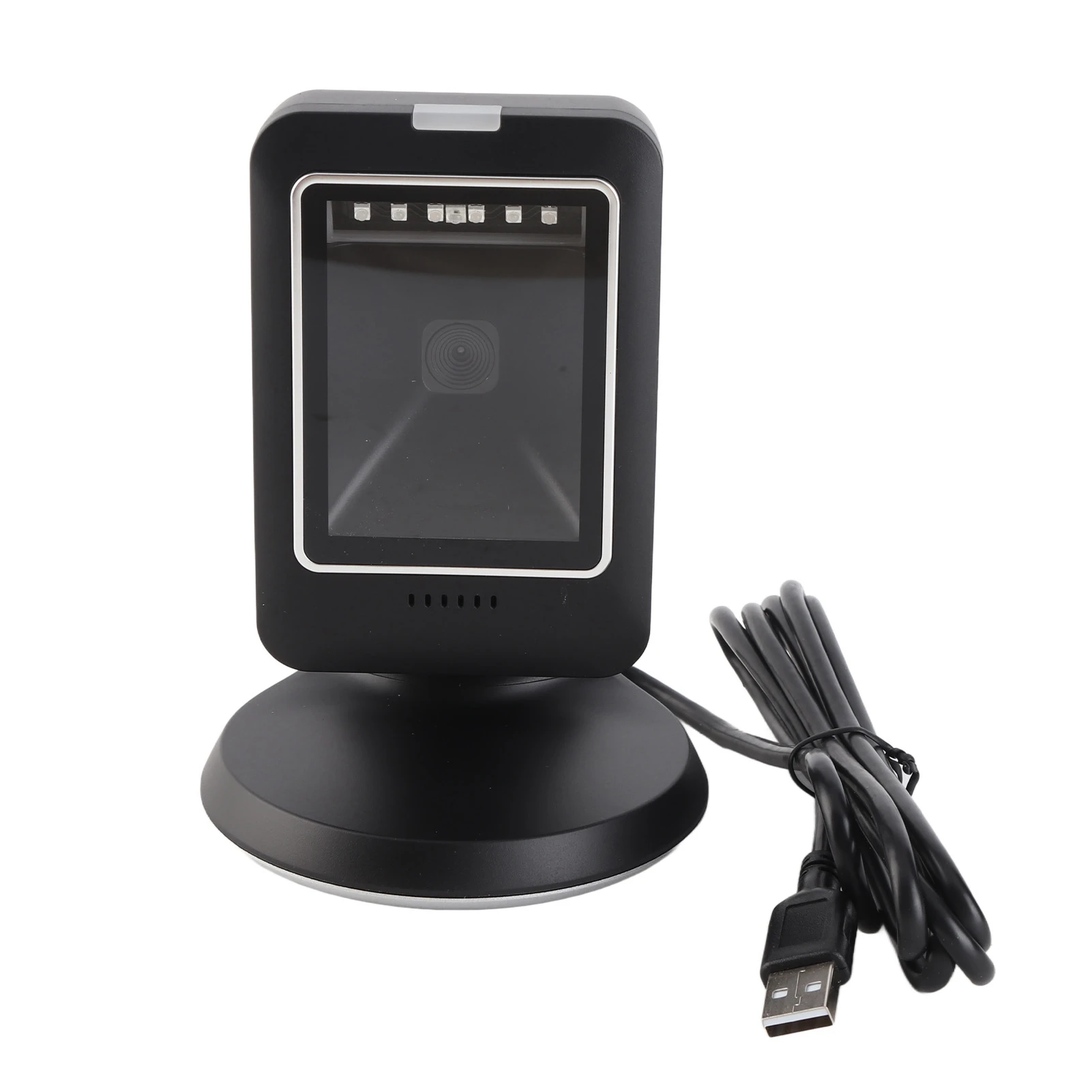 2D Hands  Barcode Scanner Prevent Reread High Frame Rate Omnidirectional USB Wired Desktop Barcode Reader for Retail Store