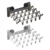 Balcony Suction Cup Drying Rack Socks Folding Drying Rack Household Clothes Rack wall-mounted Multi Clip Drying Socks Artifact 1