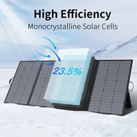 MHPOWOS 400W 220W 110W chargeur solaire Portable étanche pliable panneau solaire pour Camping RV jardin toit hors réseau système 2