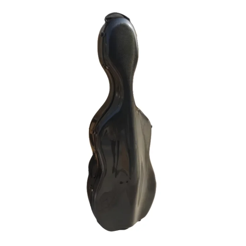 Real carbon fiber cello case with wheels, 4/4