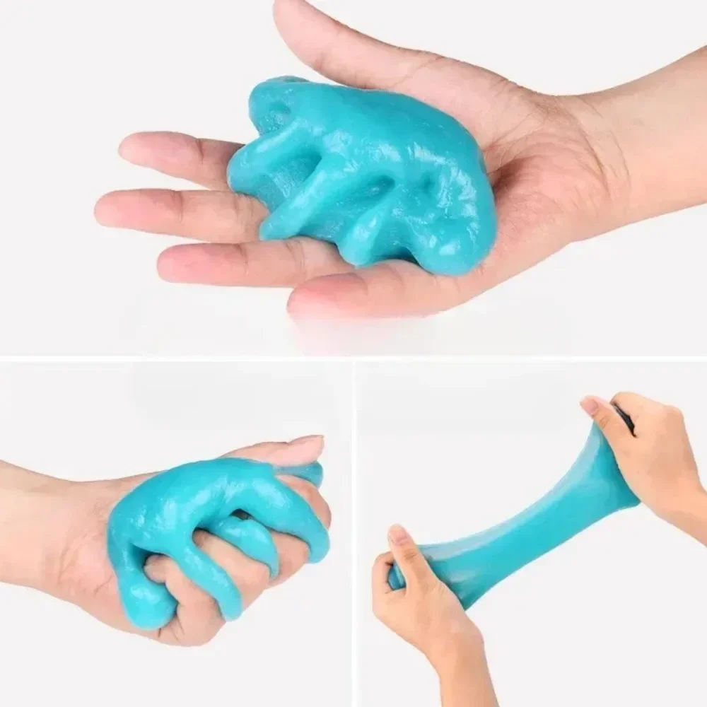 High Efficiency Dust Remove Gel Car Interior Clean Magic Mud Universal Household Keyboard Desk Cleaning Tool 1Pc cleaning gel,car cleaning tool,cleaning magic mud,car detailing cleaner,car cleaning gel