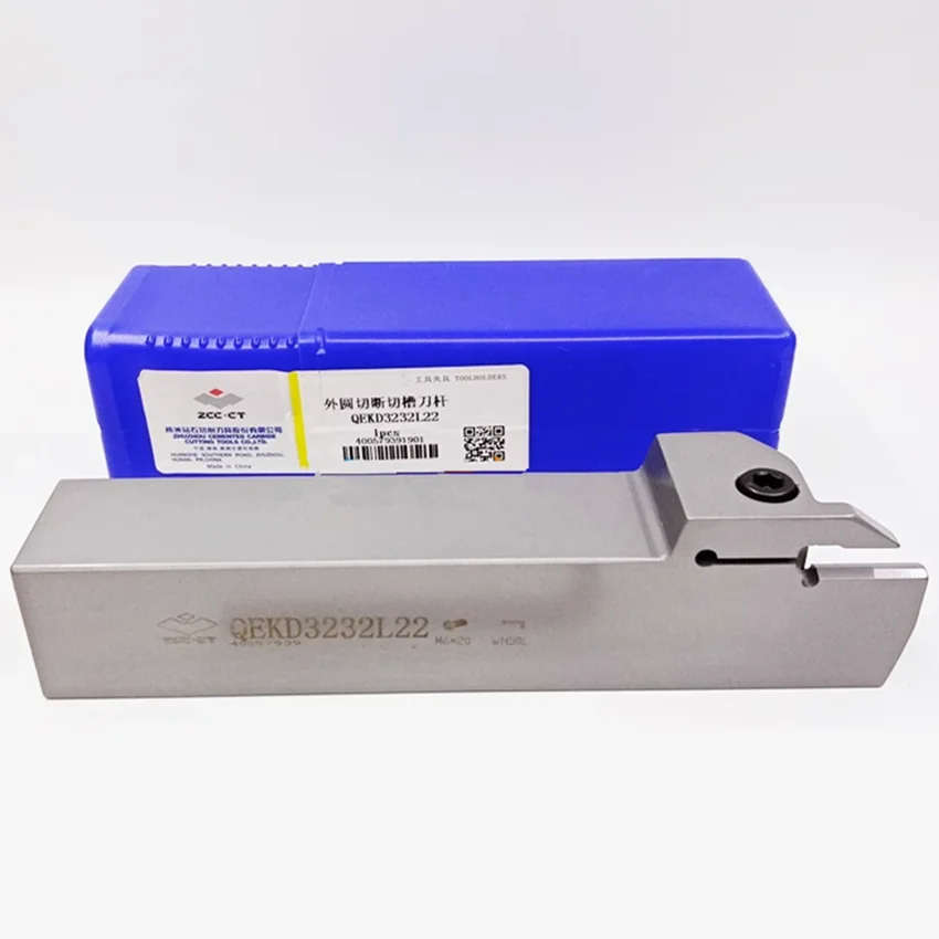 Qekd3232R22/Qekd3232L22/Qeks2525N30/Qeks3232N30 Zcc.Ct Cutting Grooving Tools External Turning Tool For 6.00Mm Inserts 1Pcs/Box