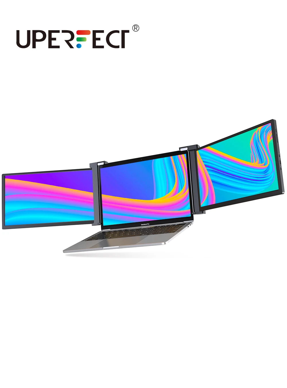 UPERFECTUStationZ14TriScreenLaptopMonitorExtenderTriple