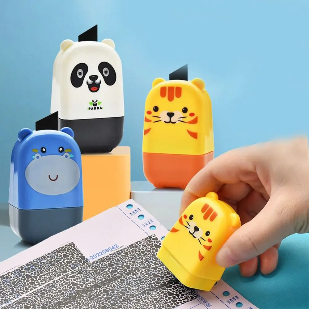 익스프레스 빌 애플리케이터 보안 스탬프 롤러 프라이버시 애플리케이터 익스프레스 언패킹 롤링 프라이버시 씰 셀프잉킹