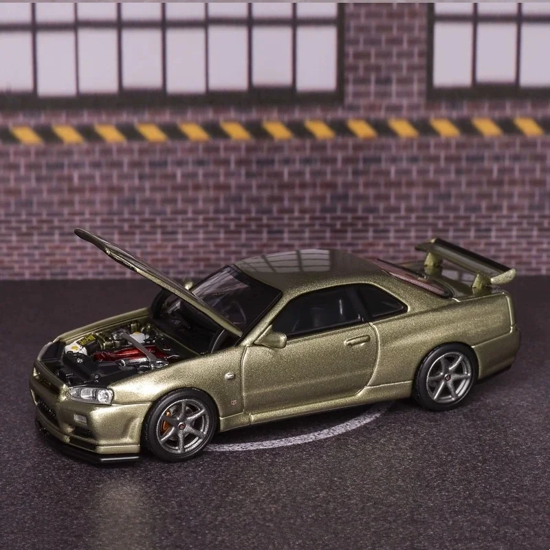 1/64 R34 Z-tune & NISMO CRS ver. 2台+MOTN 11c-266-mh-r34-z-tune-pearl-