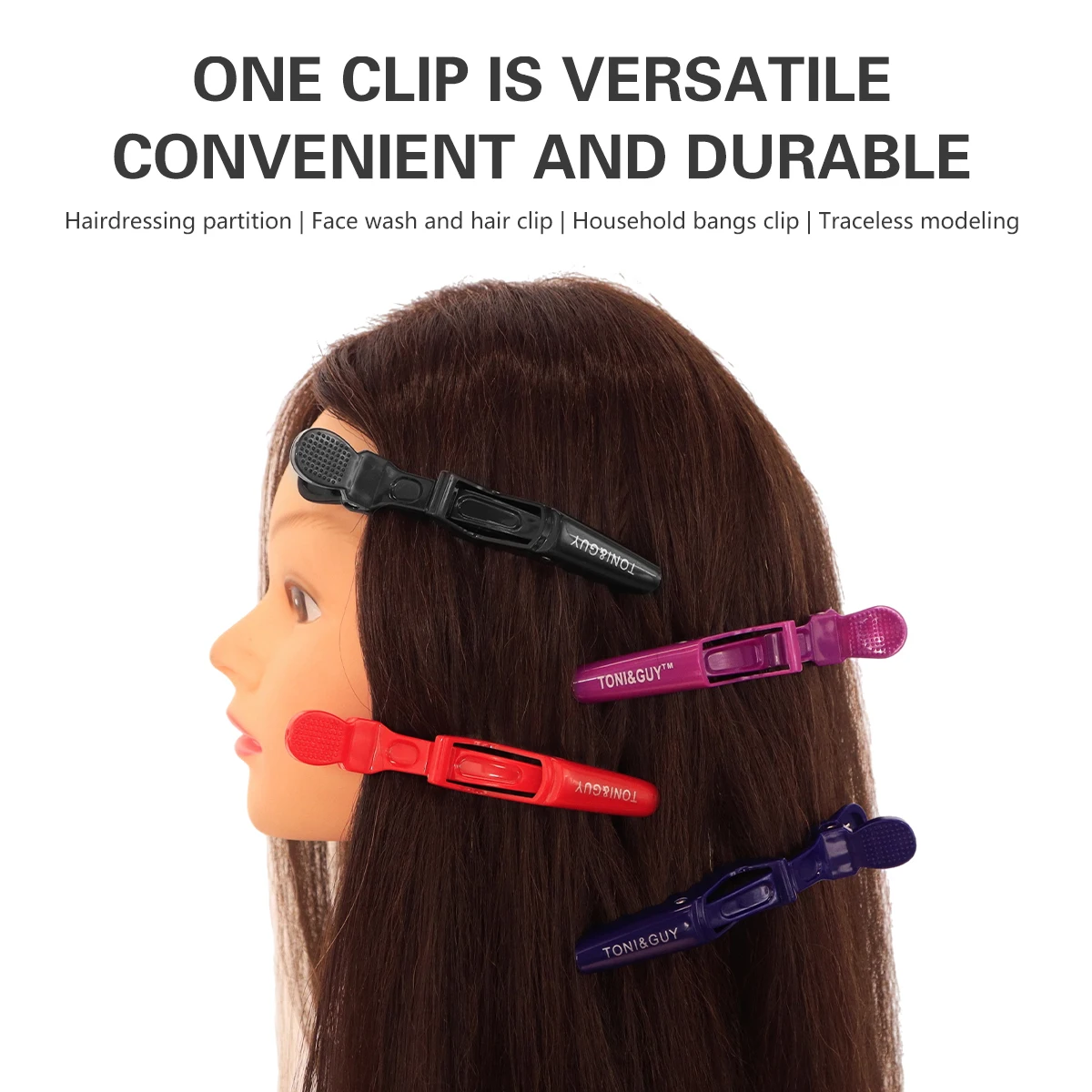 Professional Barber Stylist Hairpins Barbershop Hairdressing Clips Alligator Claw Clamps Salon Styling Tools Accessories 3