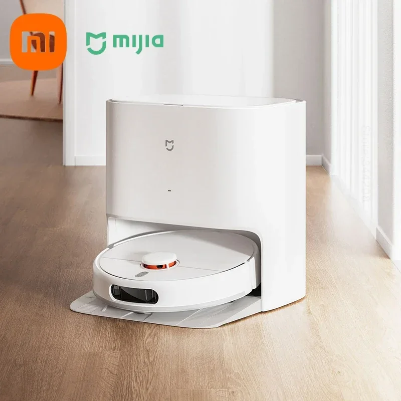 

XIAOMI MIJIA Vacuum Cleaning Robot Mop 2 For Home Appliance Smart Sweeping High Speed Scrubbing 5000PA Cyclone Suction LDS Laser