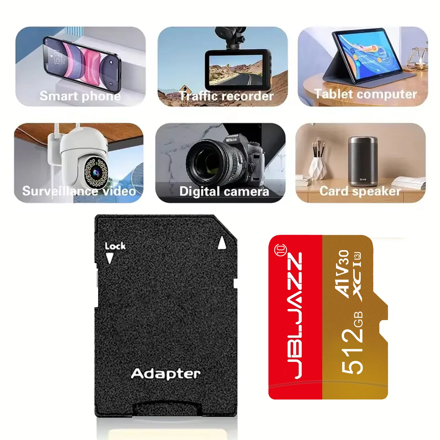 익스트림 프로 4K 풀 HD 마이크로 SD 카드 고속 메모리 SD 플래시 카드 512GB 256GB TF 카드 (휴대폰, 태블릿, 블랙박스용)