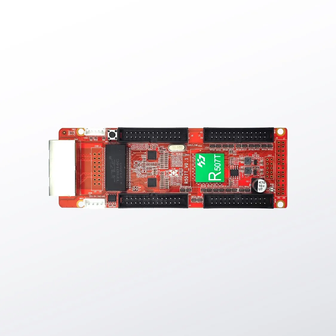 

Huidu Full Color Receiving Card HD-R507T 4x26 Pins Use for Narrow Pixel Pitch LED Display Work With Sync HD-T901 Sending Card