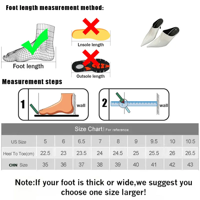 Red Footwear Slip On Women Stiletto Heels Shoes Mules Female Slides Fashion Pointed Toe Party Wedding Ladies High Heels Shoes 6